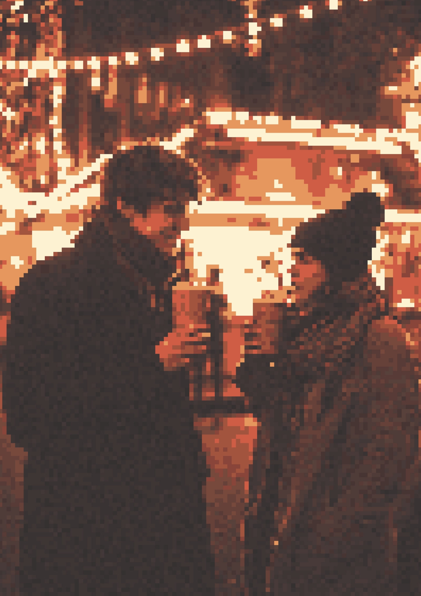 Pixel Poster Weihnachtsmarkt